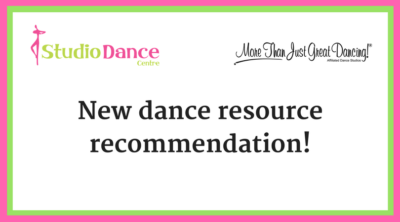 new dance resource recommendation